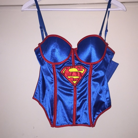 Fashion Nova Tops - Supergirl Corset